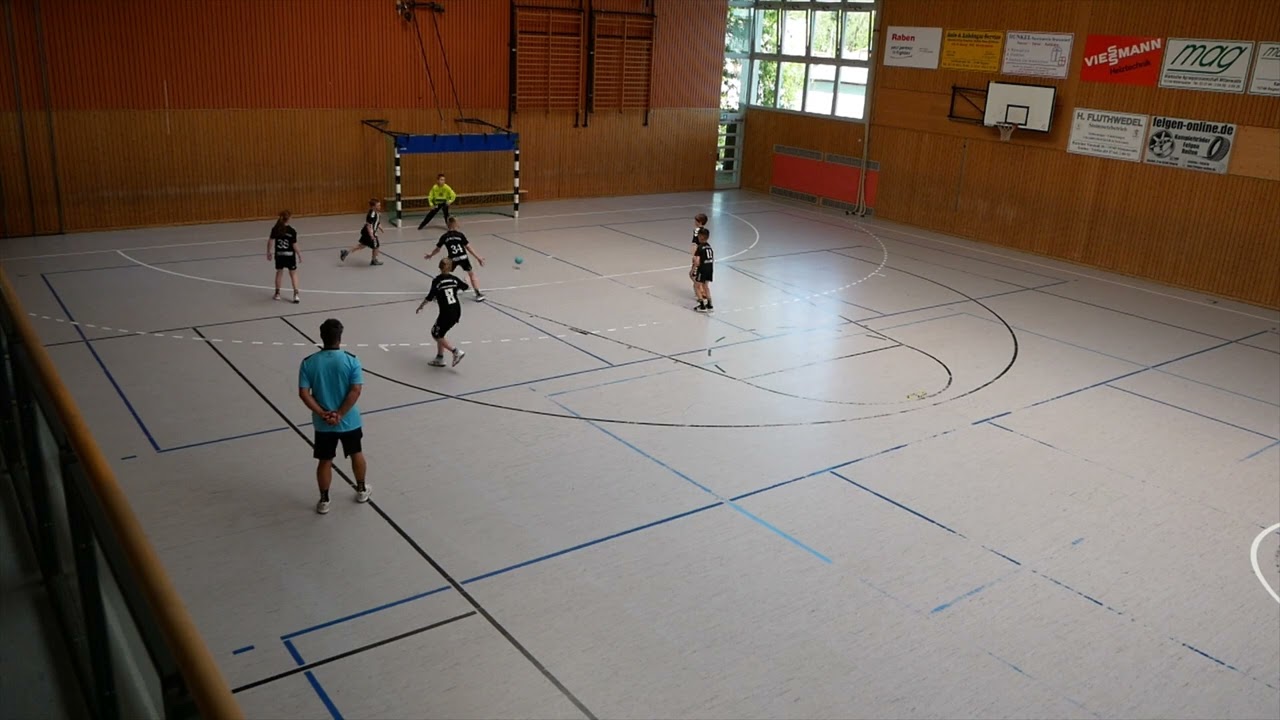 MTV Wünsdorf gegen SG Schöneiche  18:18 am 11.05.2025 E Jugend