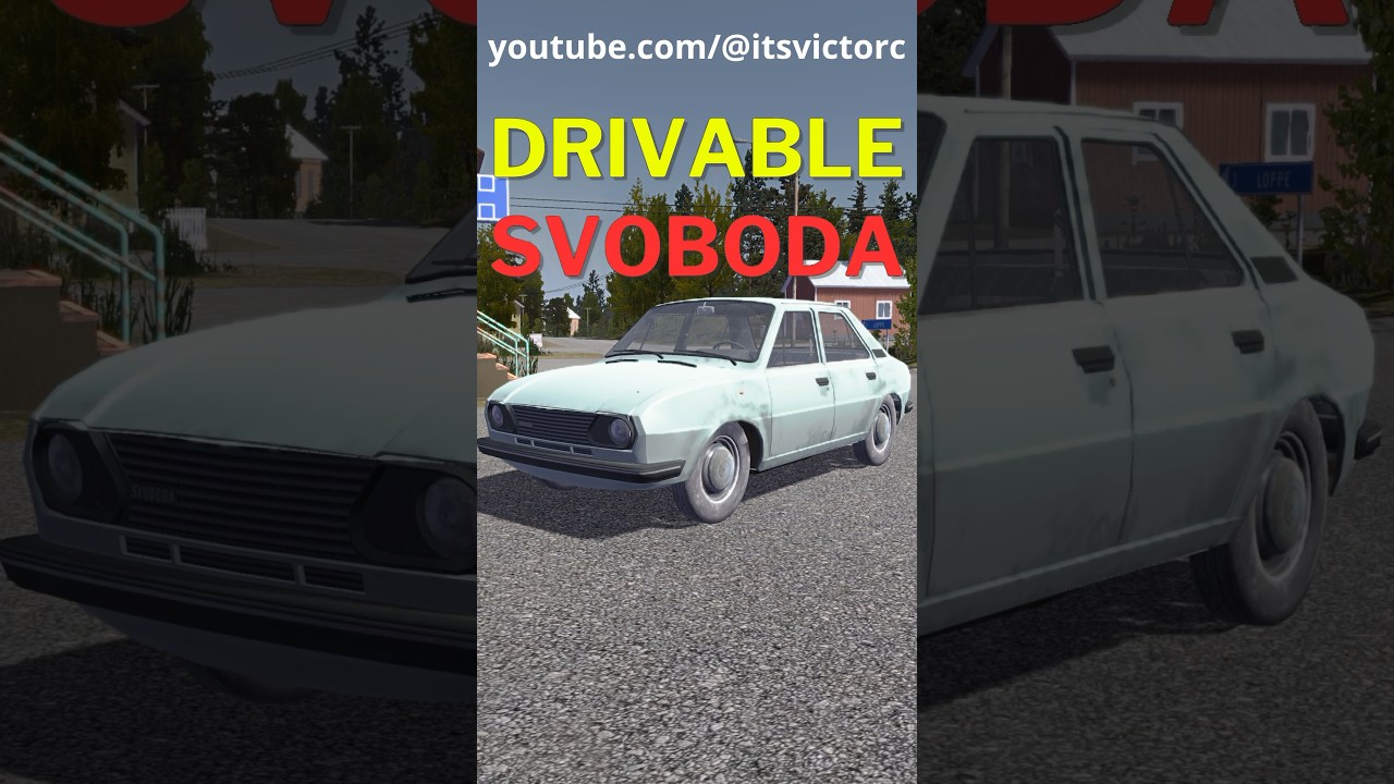 My Summer Car Shorts Review - Drivable Svoboda Mod #shorts #ytshorts #mysummercar #fyp