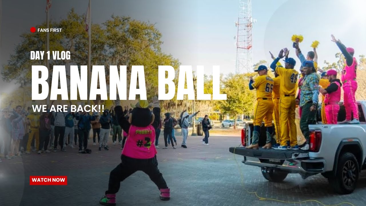 Banana Ball is back! - Day 1 VLOG