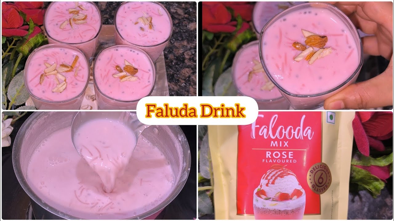 Faluda Recipe // Readymade Faluda // ফালুদা //Refreshing Drink // Summer Drink // Iftar Drink