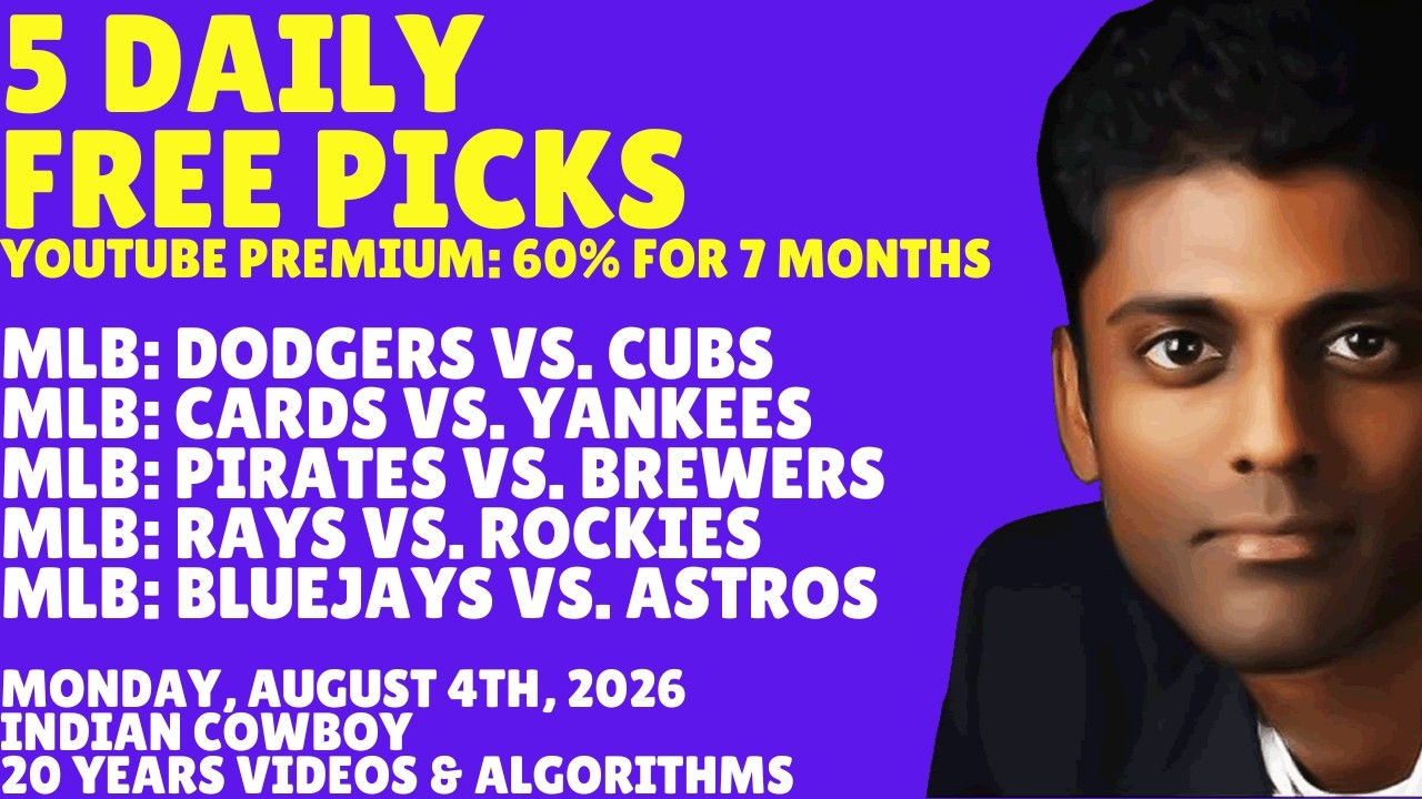 Indian Cowboy Tuesday WNBA Baseball Picks Predictions Best Bets 08/04/2026 Picks Predictions Bets