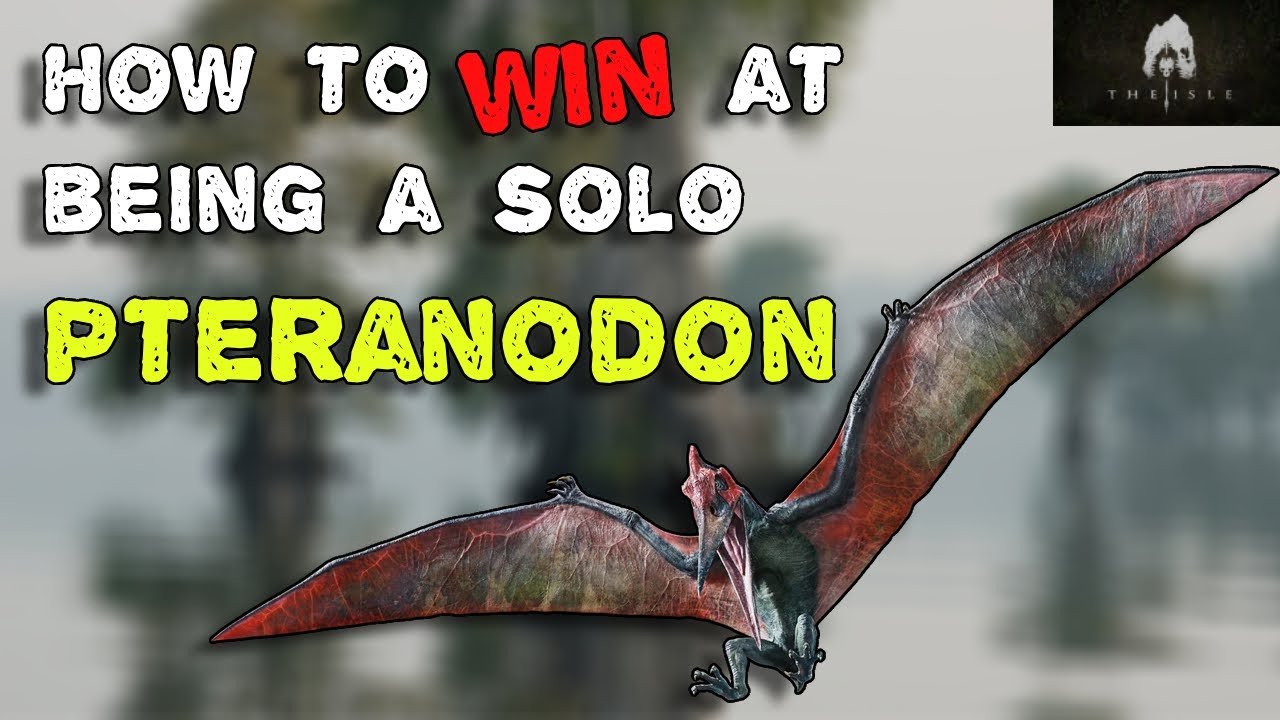 The Isle Gameplay for Beginners! PTERANODON To ADULTHOOD