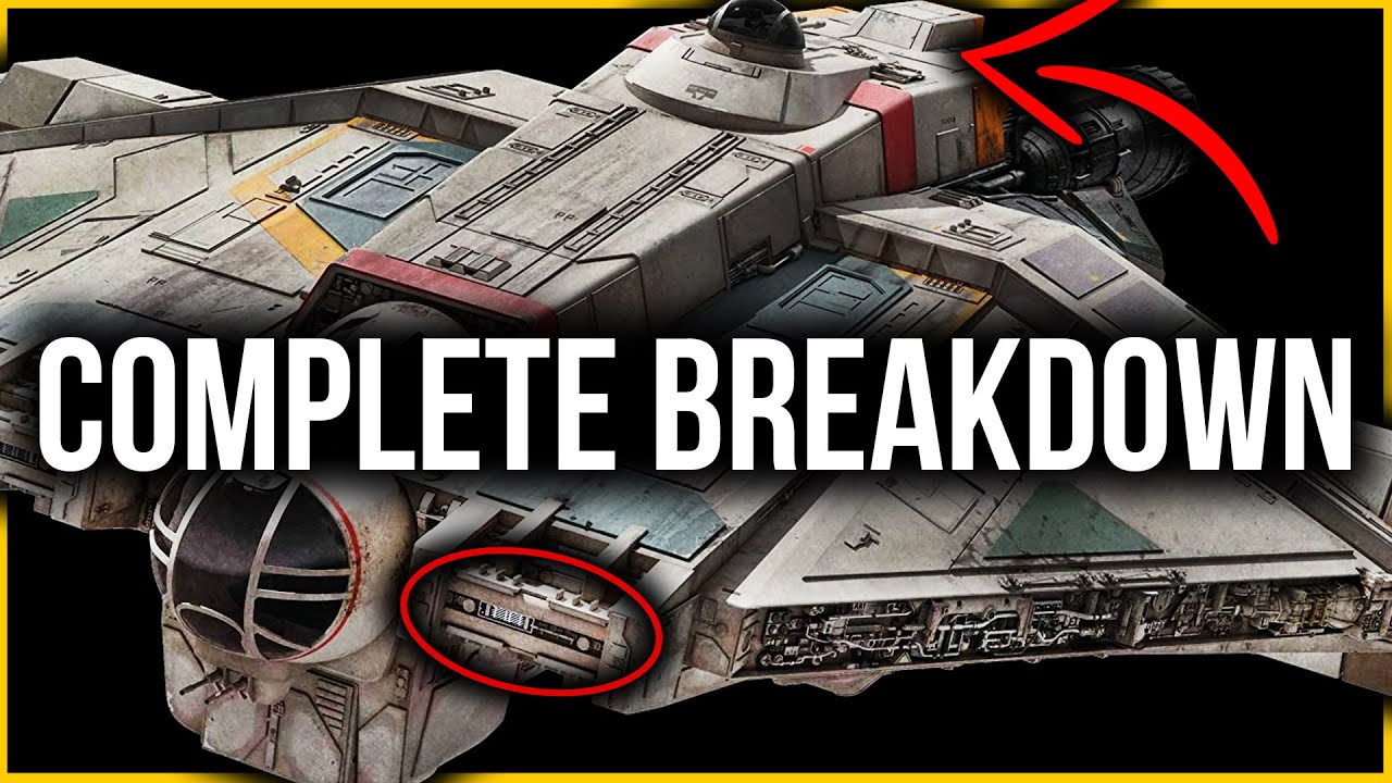 Most GENIUS Corellian Ship Design? | Ghost + Phantom COMPLETE Breakdown