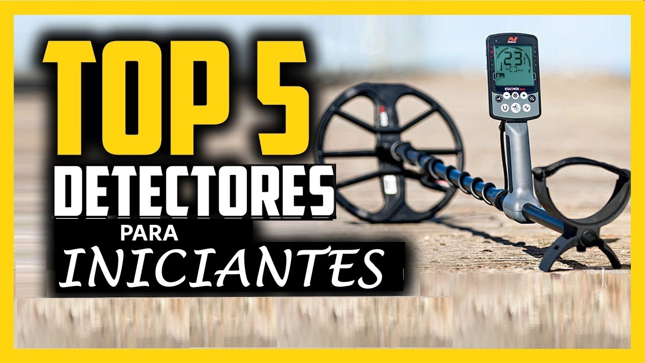 ☑️ OS MELHORES DETECTORES de METAIS para INICIANTES