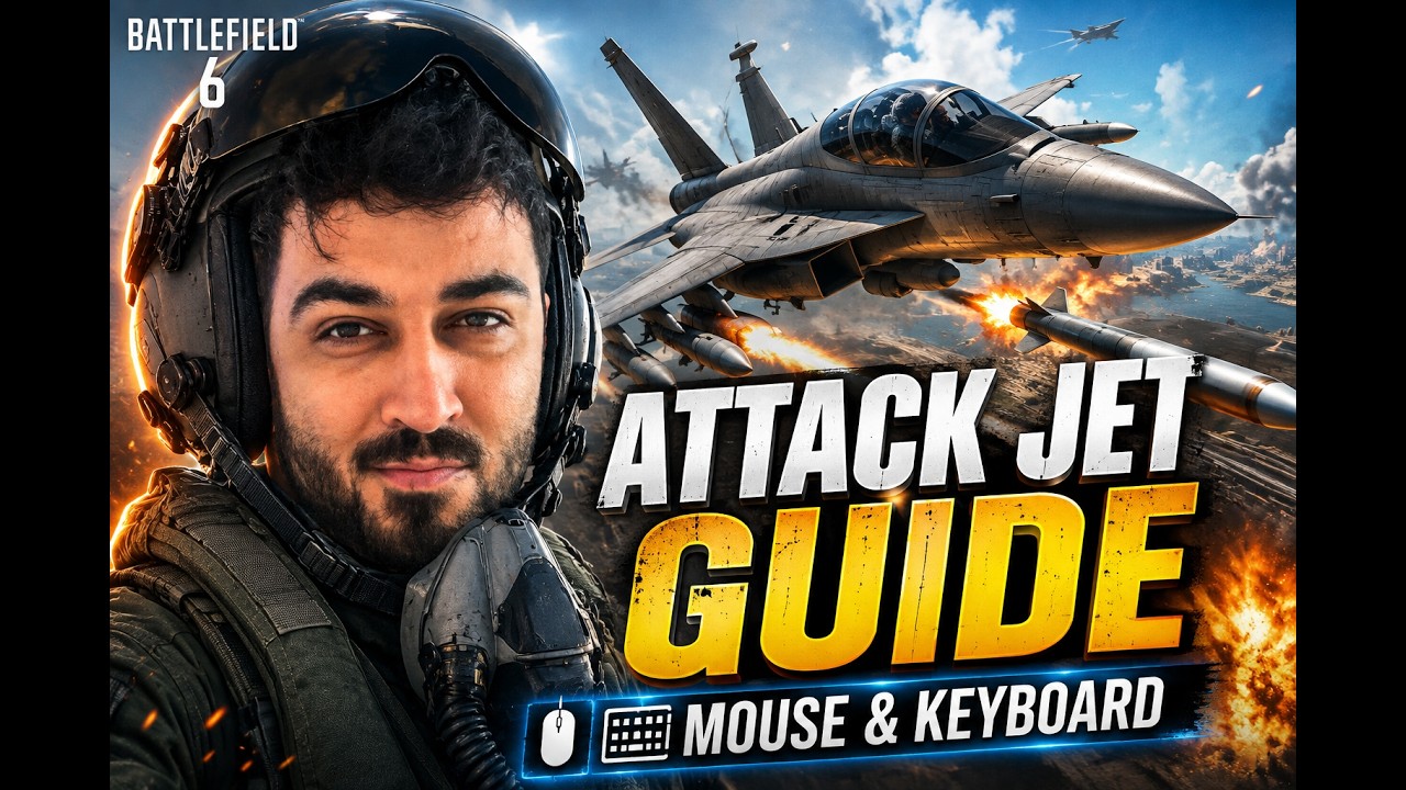 Battlefield 6 Attack Jet Mouse & Keyboard Guide | Best Controls & Settings (2026)
