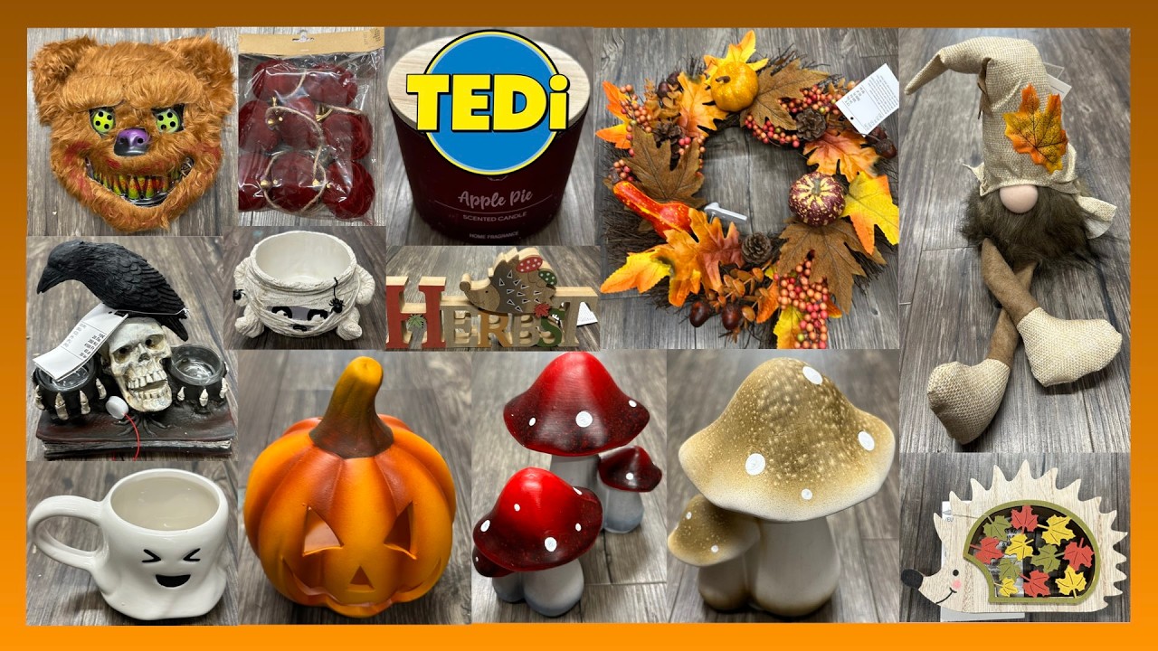 TEDI **HALLOWEEN & HERBST DEKORATIONEN **