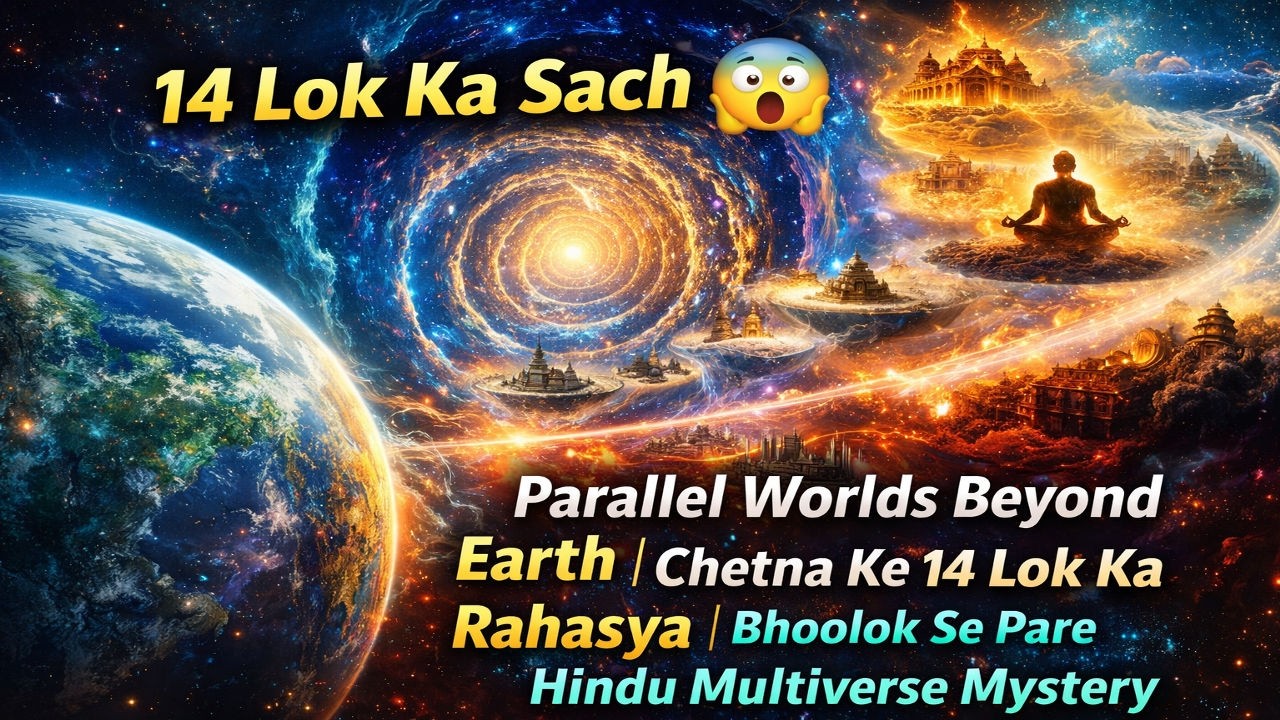 14 Lok Ka Sach 😨 | Parallel Worlds Beyond Earth | Chetna Ke 14 Lok | Bhoolok Se Pare Multiverse