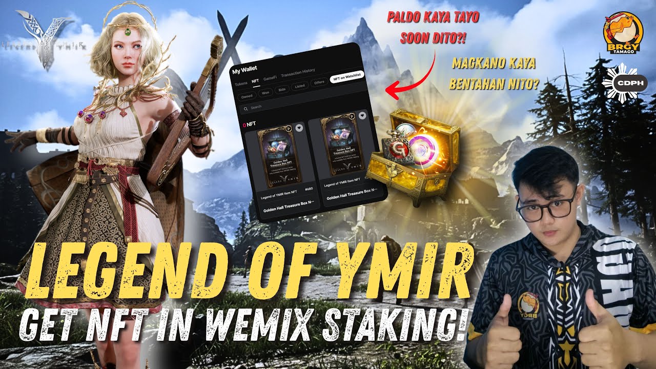 LEGEND OF YMIR | Play to earn - How to get NFT in YMIR ⁉️(TAGALOG)