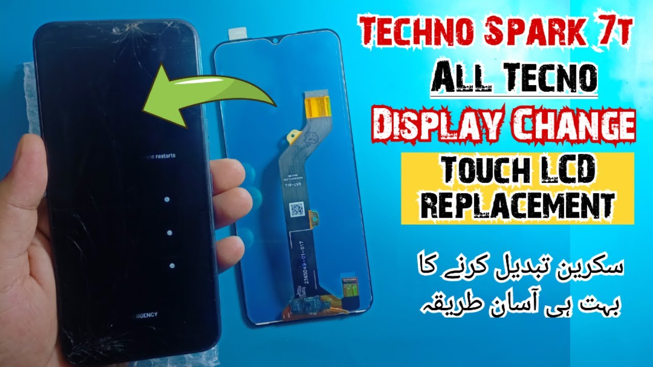 Tecno Spark 7t Display screen replacement | Tecno ke5k panel change | Tecno Spark 7 lcd touch change