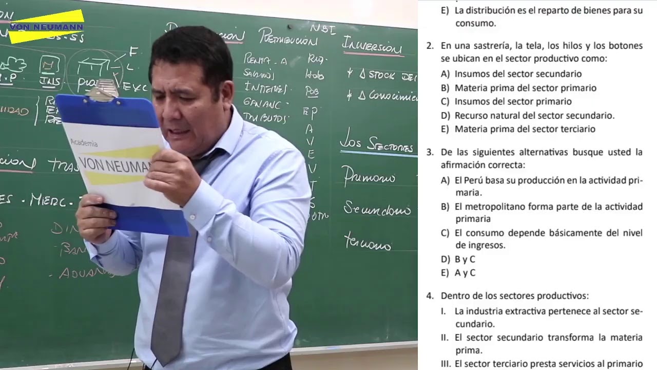 Clase EN VIVO 🔴 de Economía 📈 Tema: El Proceso Económico