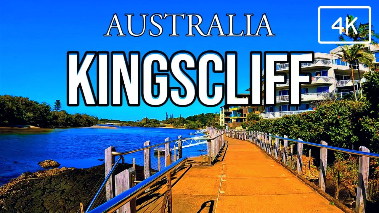 4K Walk pt1 | Kingscliff to Cudgen Creek Beach | Kingscliff | Tweed Coast | RELAXING