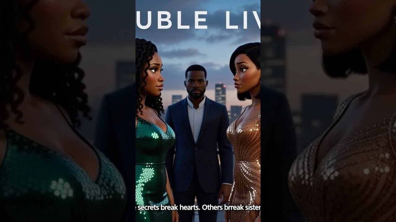 Double Lives | Friendship over| Secrets. #aivideo #africanstories #drama #romantic