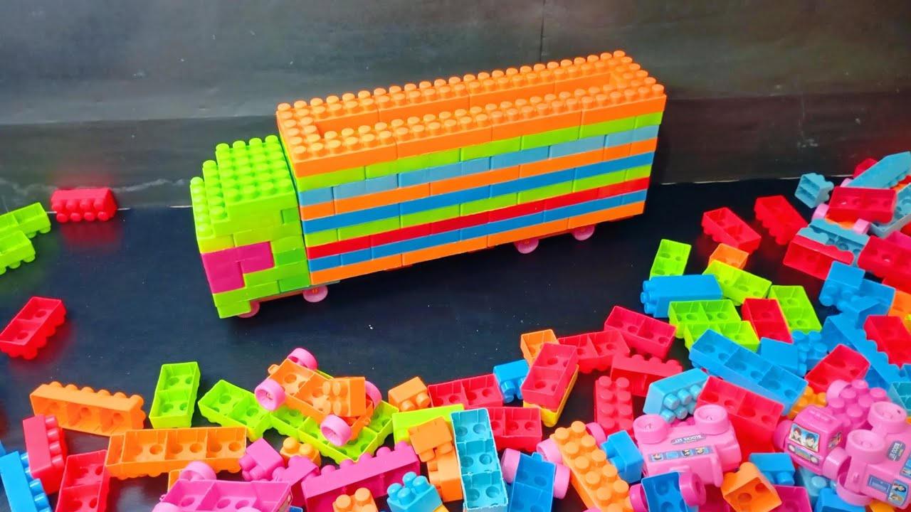 Satisfying DIY LEGO Truck Build | Relaxing LEGO Building Blocks Video | SOJIB U24