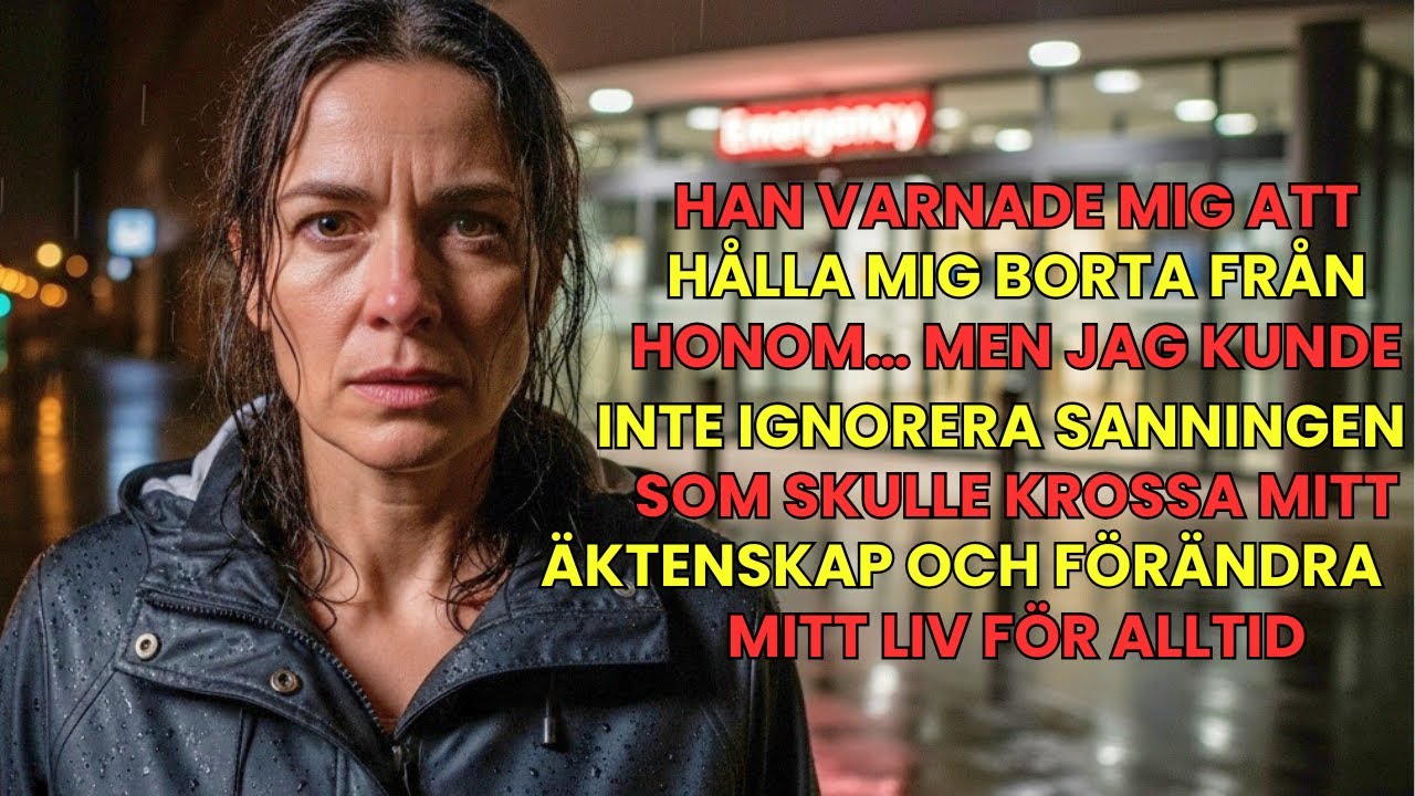 Min man hamnade på sjukhus vid en olycka — äldre kvinna viskade: Håll dig undan