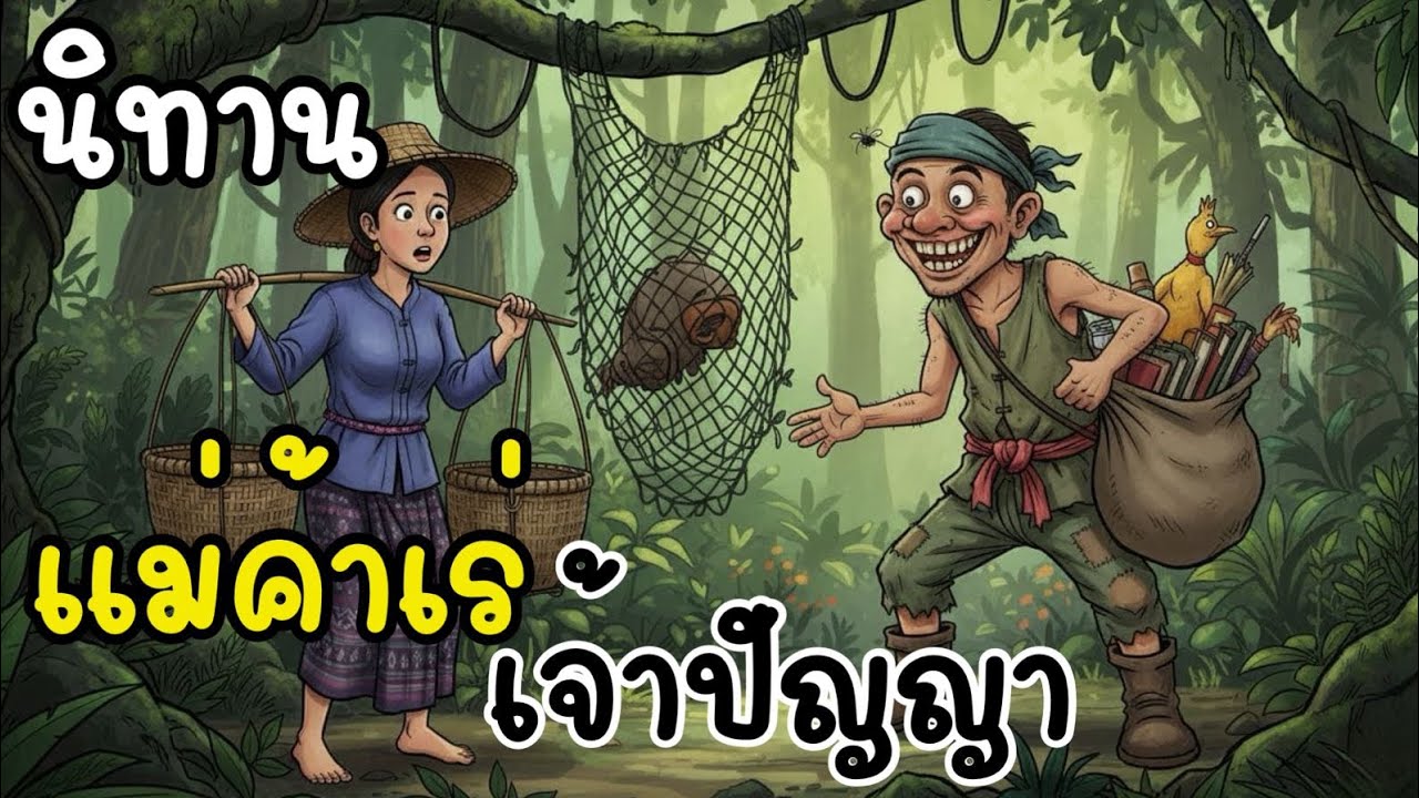นิทาน 🌟แม่ค้าเร่เจ้าปัญญา🌟  #นิทานสอนใจ #นิทาน #นิทานพื้นบ้าน #นิทานสั้น #นิทานก่อนนอน 