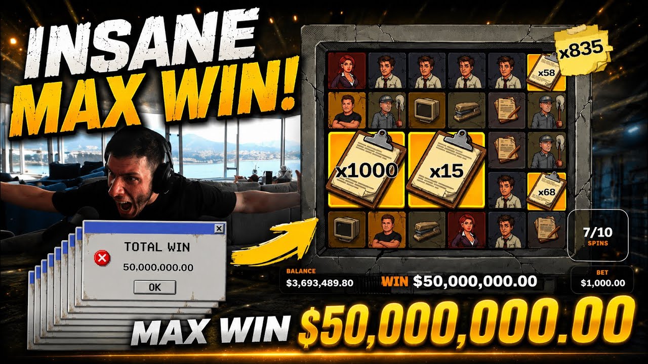 Trainwreckstv 50 million max win (another one) 