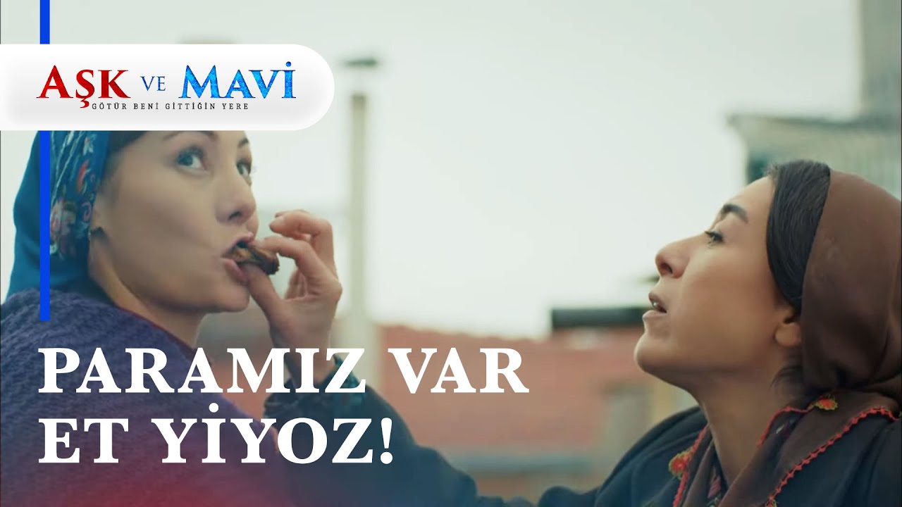 Hasibe, konağın önünde mangal yakıp nispet yaptı! - Aşk ve Mavi 46. Bölüm