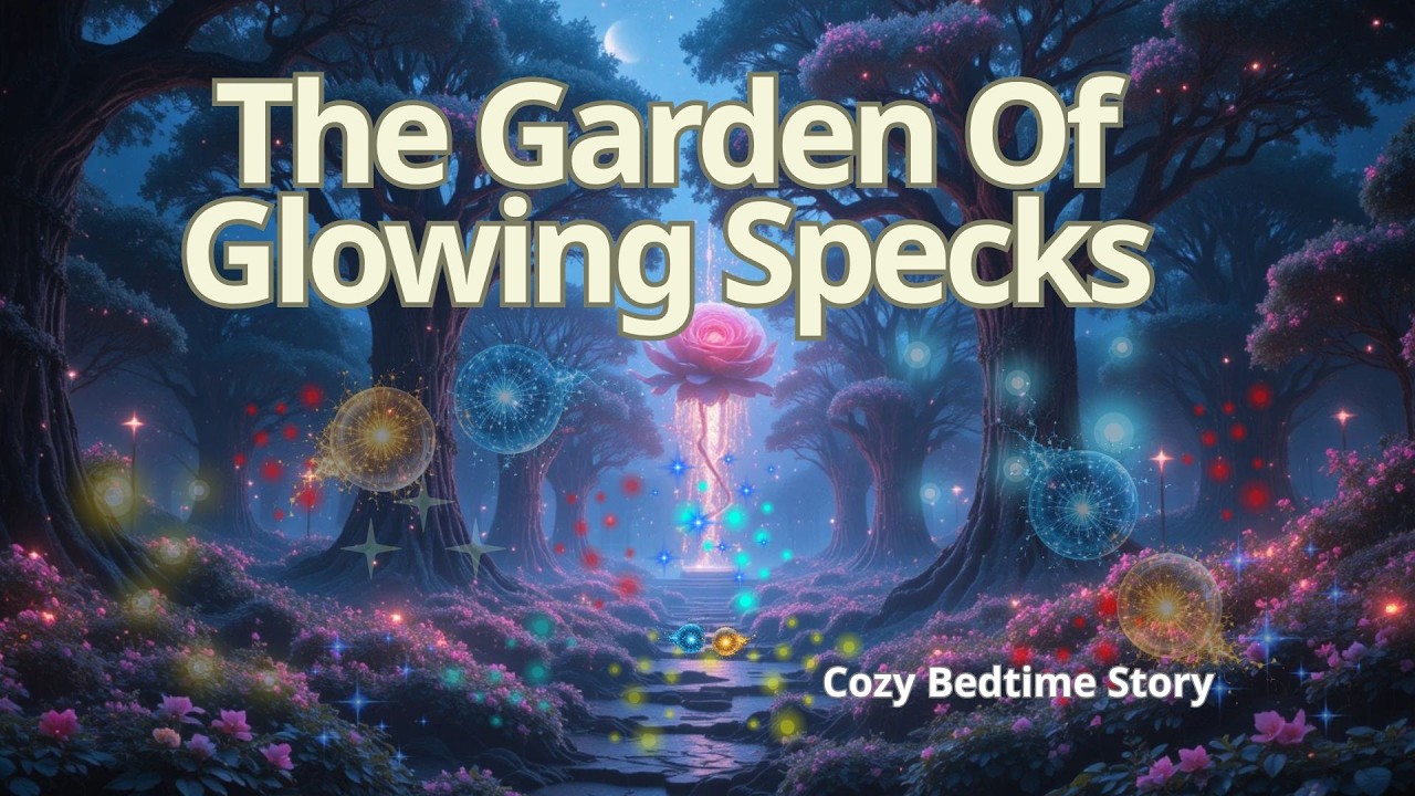 The Garden Of Glowing Specks🌹Cozy Bedtime Story #CozyBedtimeStory  #TheGardenOfGlowingSpecks