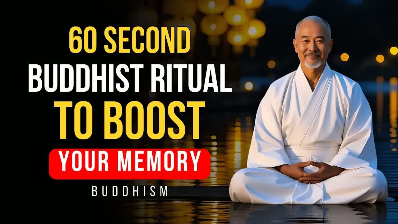 60 Second Buddhist Ritual to Boost Your Memory