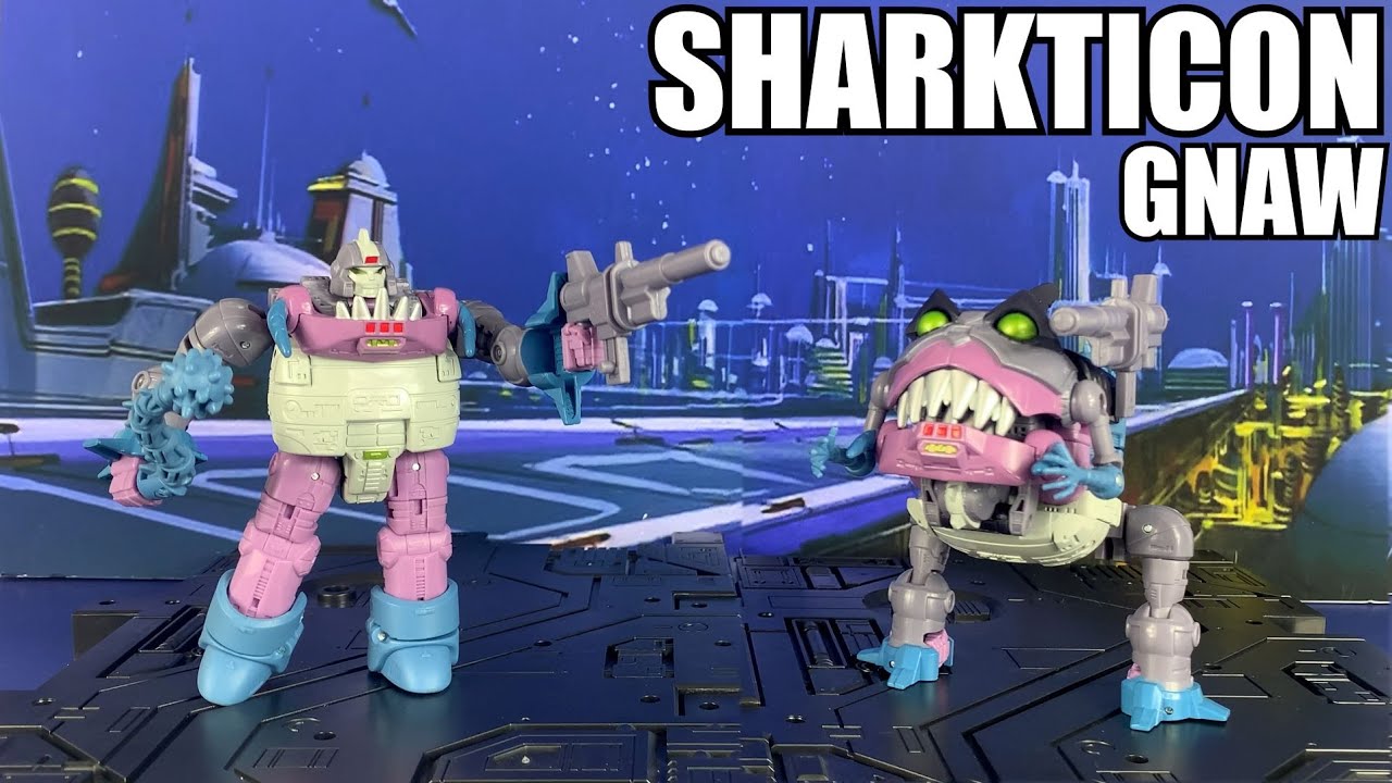 Transformers The Movie Studio Series 86 Sharkticon GNAW Unboxing and Review