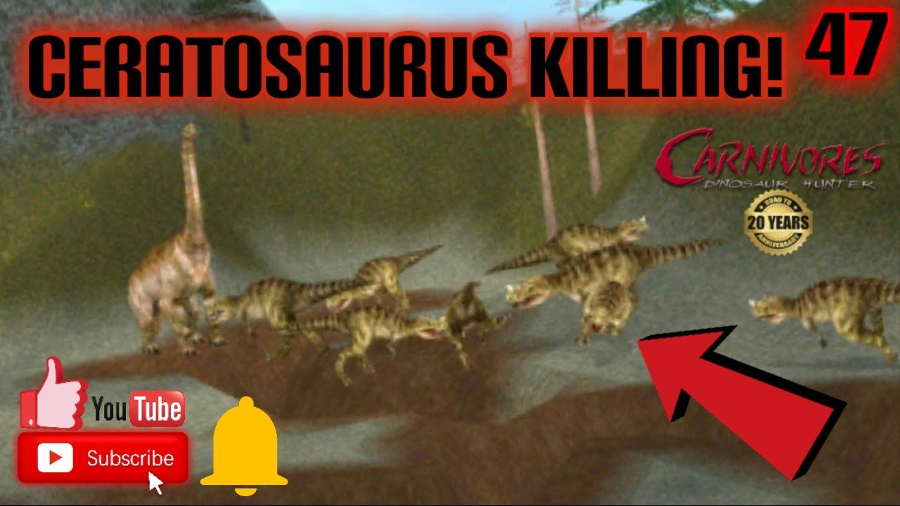 Carnivores dinosaur hunter 47  : Ceratosaurus killing!