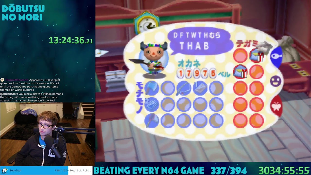 N64 Challenge LIVE - Animal Forest p4