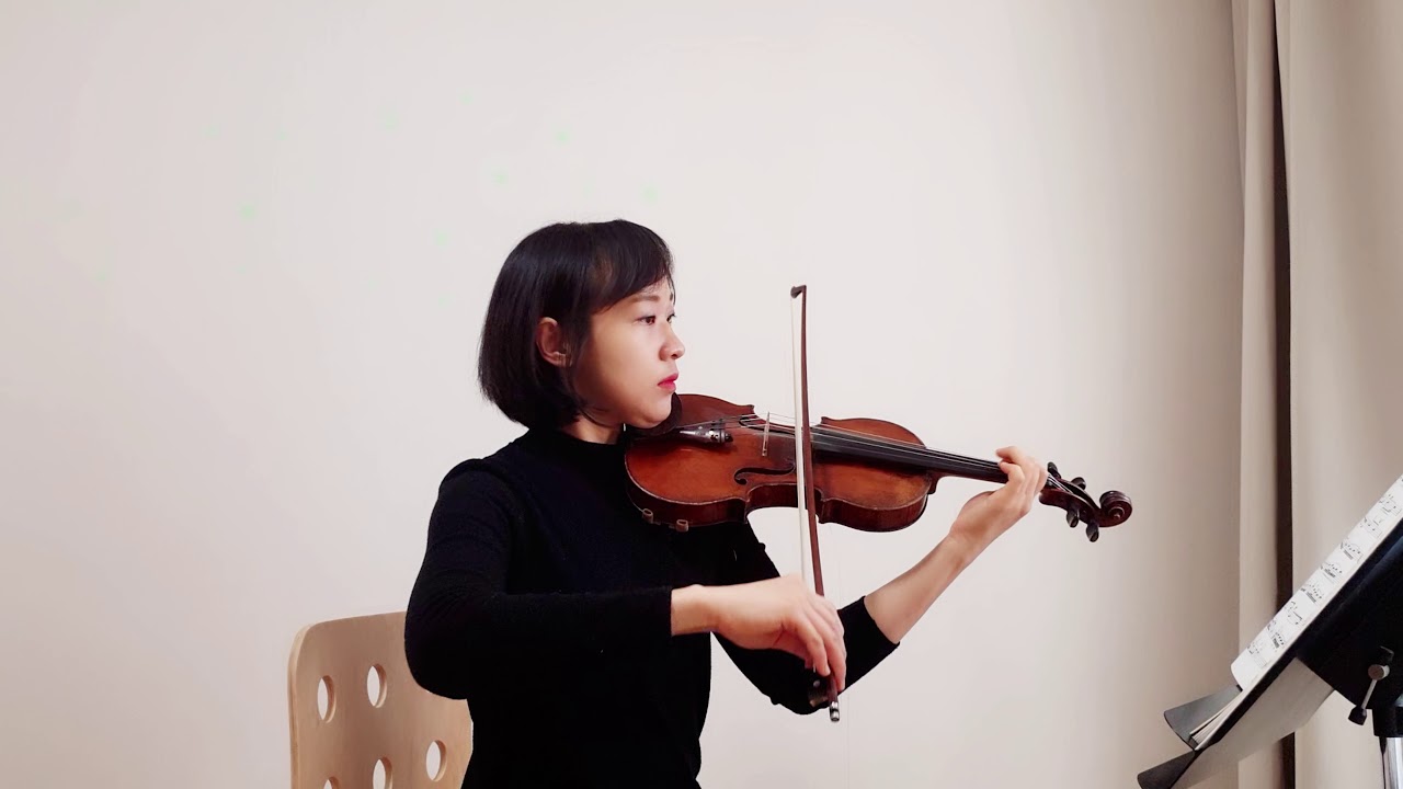 라르고 스즈키 바이올린 8권 라르고 -바흐 바이올린연주 바이올린 배우기