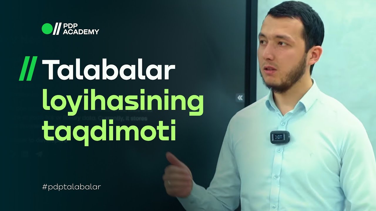 Frontend yo'nalishi talabalari loyihalar taqdimoti | Unicorn by PDP Academy