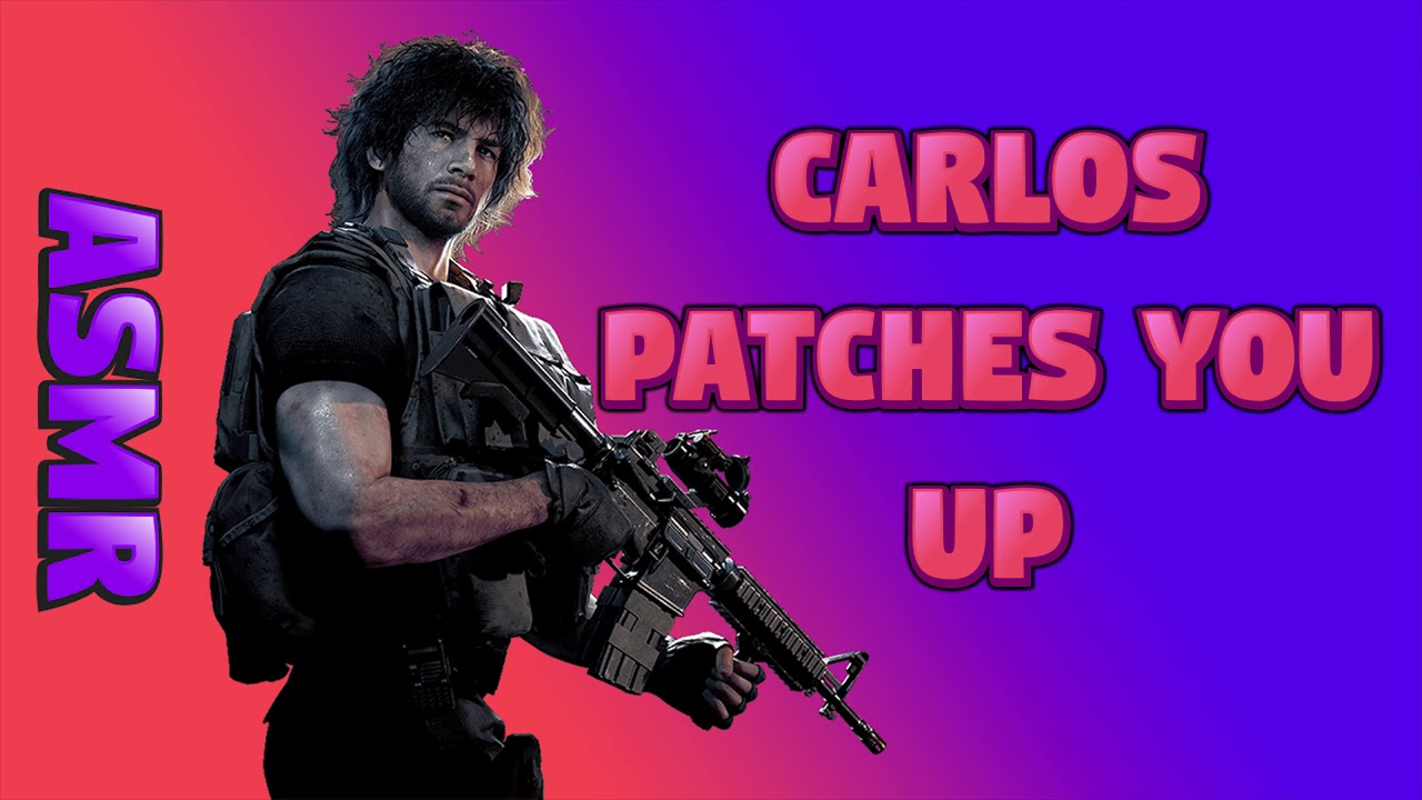 ASMR Voice: Carlos Patches You Up [Resident Evil 3] [First Aid] [Save Room]