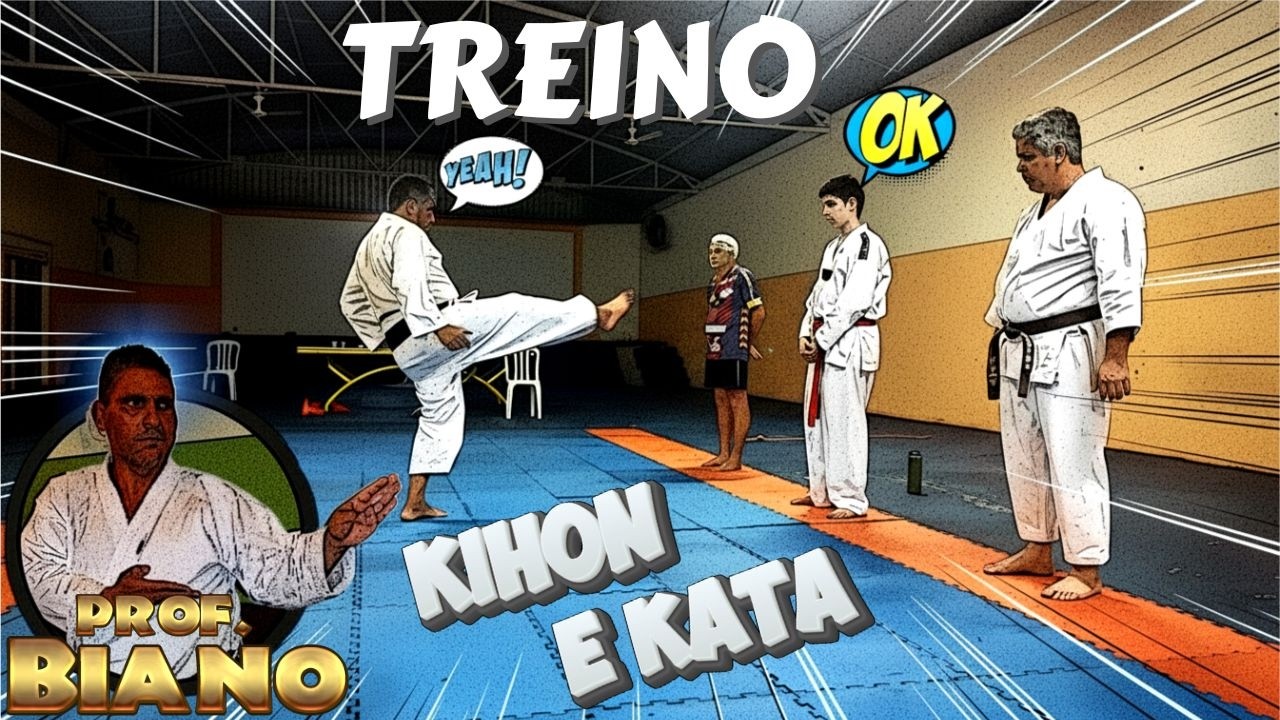 Karate em  Santa Mariana treino kihon e kata 19/02/2026