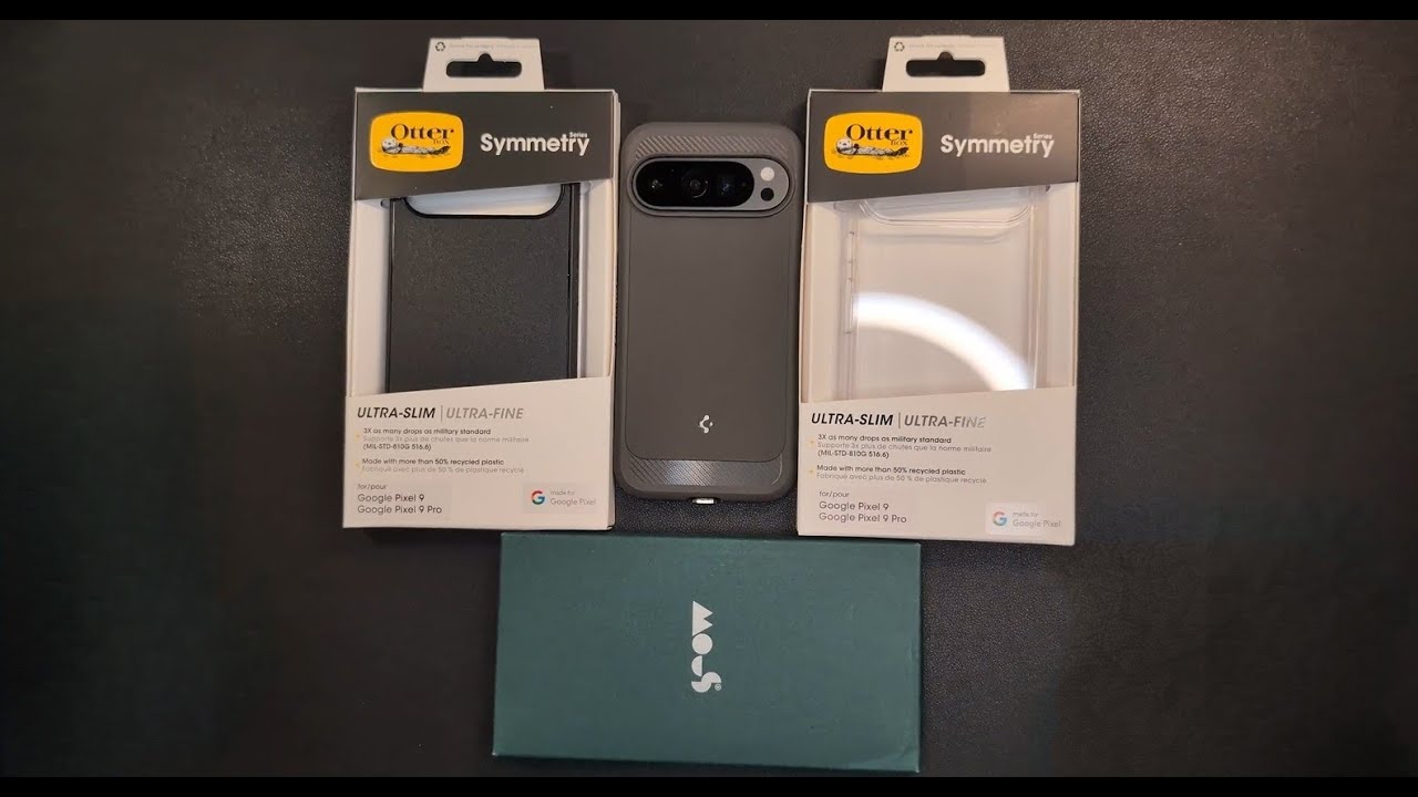 Pixel 9 Pro cases: Otterbox vs Mous vs Spigen!