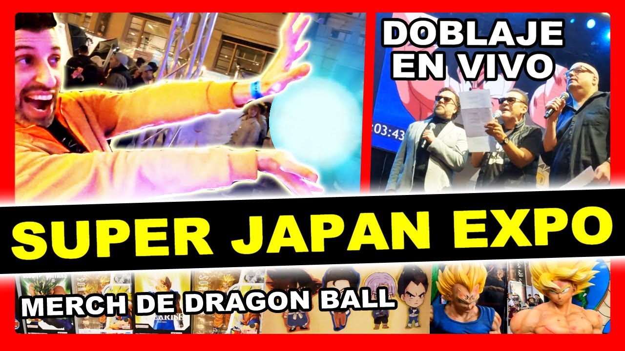 ⍟DRAGON VLOG #1: Super Japan Expo 2024 en Chile + Panel de los Actores de Doblaje de Dragon Ball⍟
