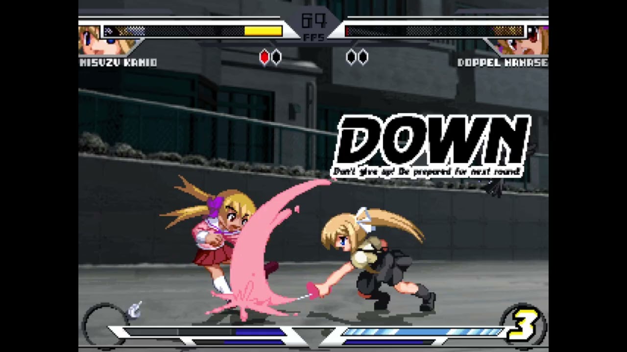 【EFZ観戦】[2015/07/05]カミオ・ラヴァ(神尾観鈴)  vs foobar(ドッペル七瀬) part2