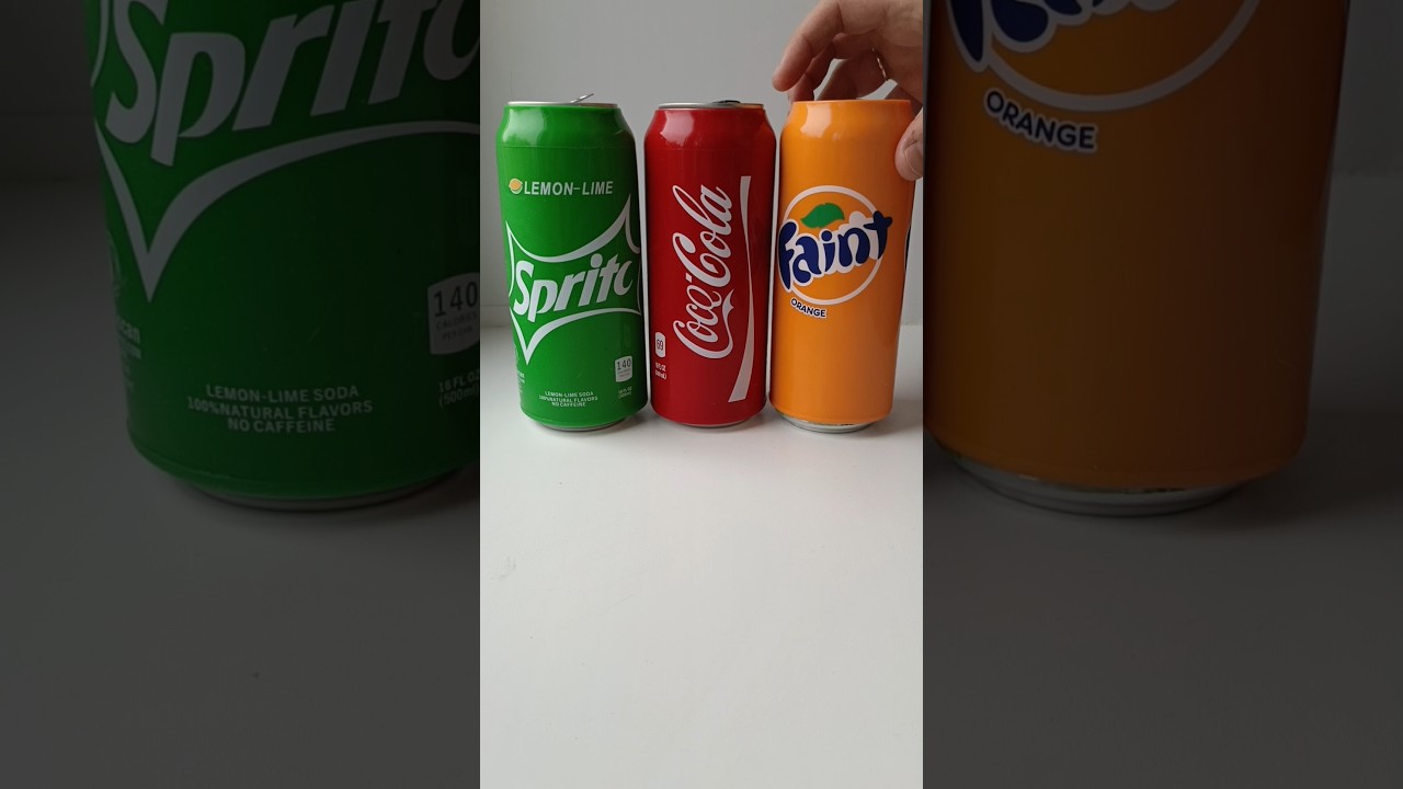 Sprite, Coca-Cola and Fanta #sprite #cocacola #fanta
