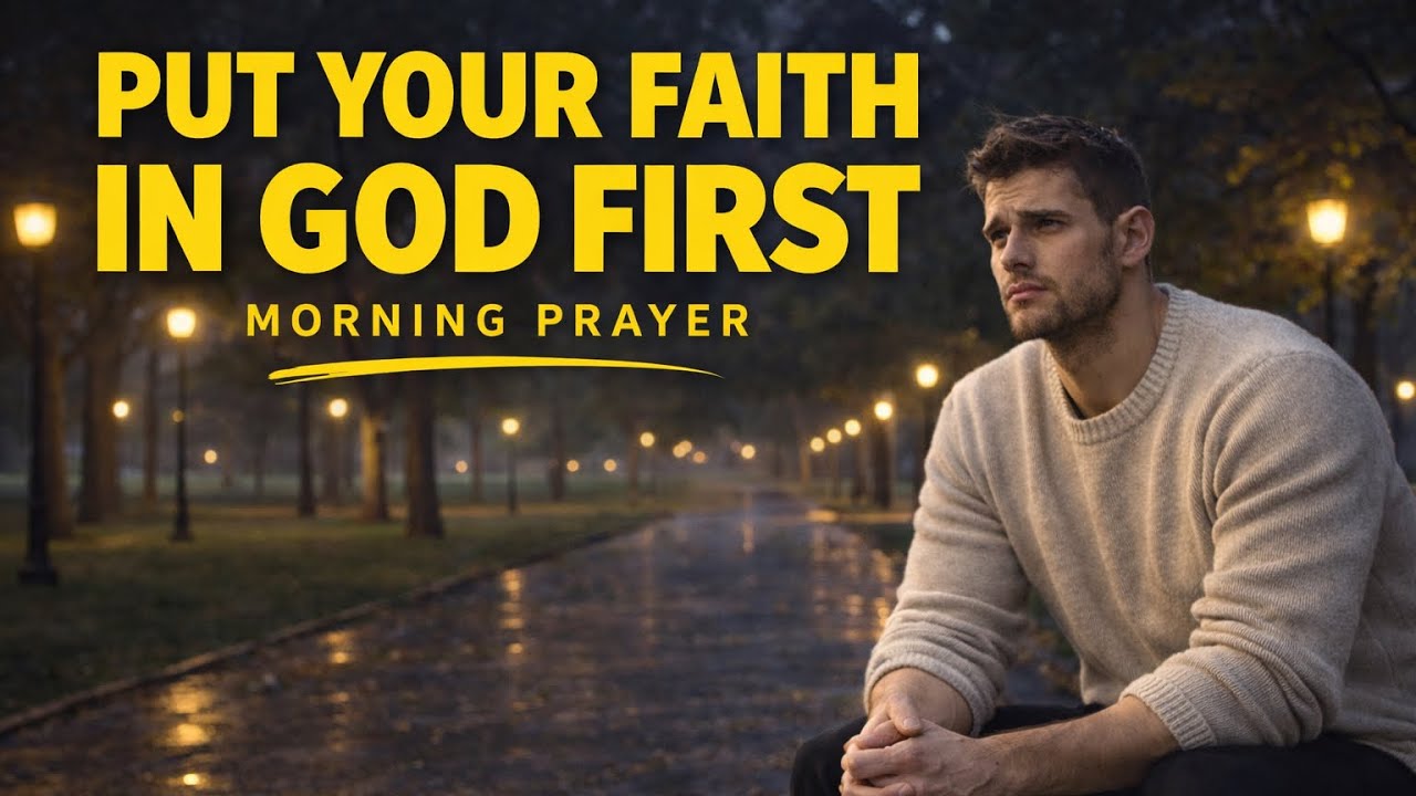 Have Faith and Believe That God Is Working Behind The Scenes | Daily Prayer