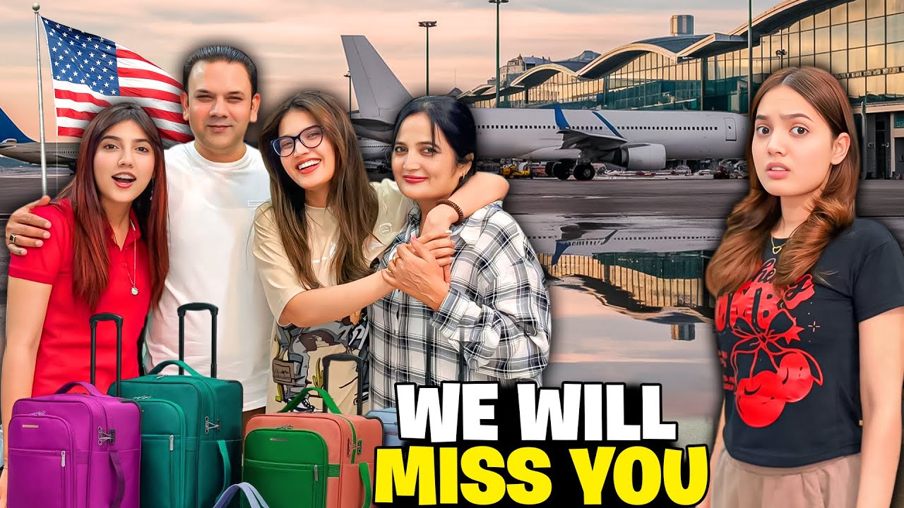 Last Day With My Family💔✈️|Zainab Ronay Lag Gaye😭|We Will Miss Them♥️|Sistrology