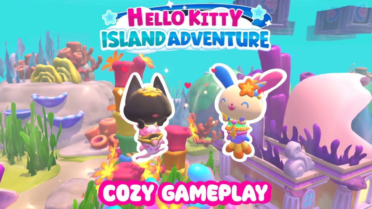 COZY GAMEPLAY 🪸🩵Hello Kitty Island Adventure 🧜‍♀️ PART 151 + City Town Coral, Usahana, cinnamoangels