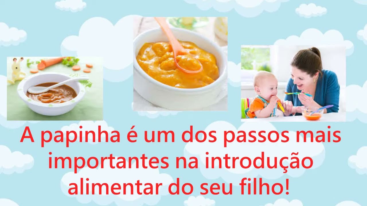 Receitas De Papinhas