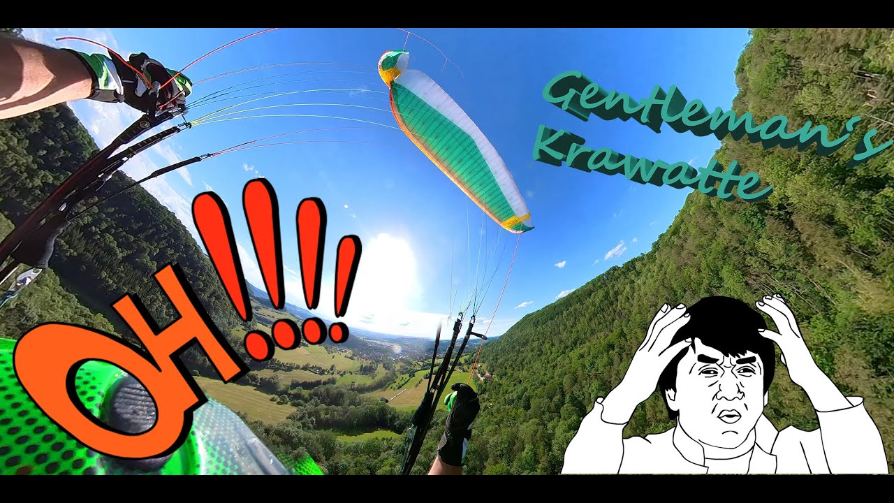 Paragliding / Gleitschirmfliegen – Gentleman’s Krawatte