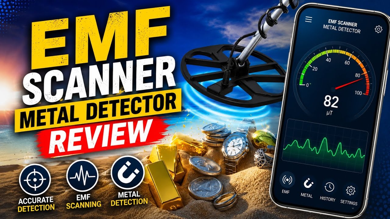 EMF Scanner Metal Detector App || EMF Scanner Metal Detector App Kaise Use Kare | Metal Detector App