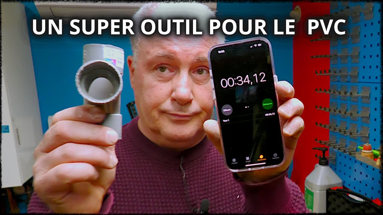 ALÉSOIR EBAVUREUR POUR TUYAUTERIE  PVC  ( ultra rapide )