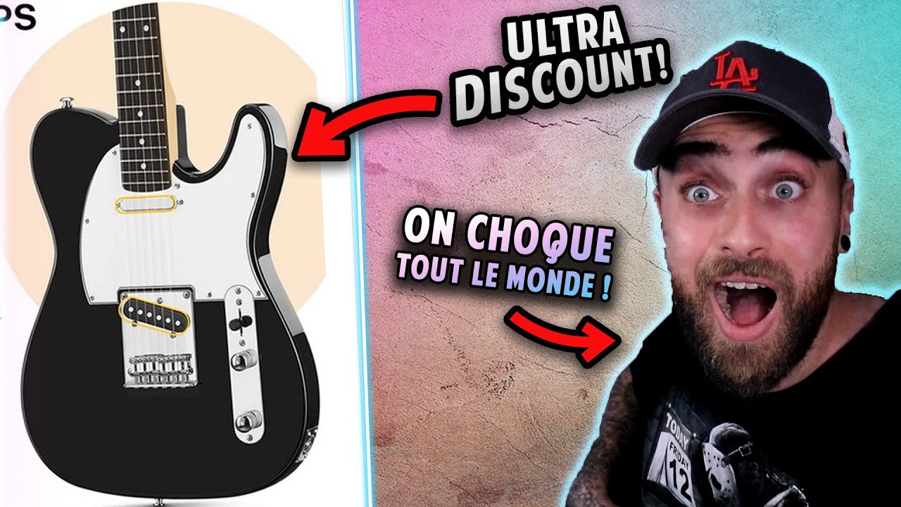 COMMENT ACHETER une GUITARE DISCOUNT et CHOQUER TOUT LE MONDE ?