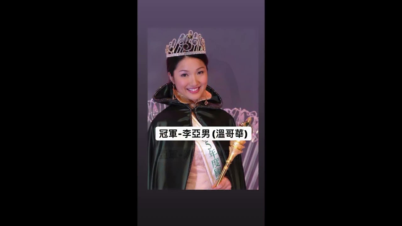 1988-2019國際華裔小姐競選三甲合集