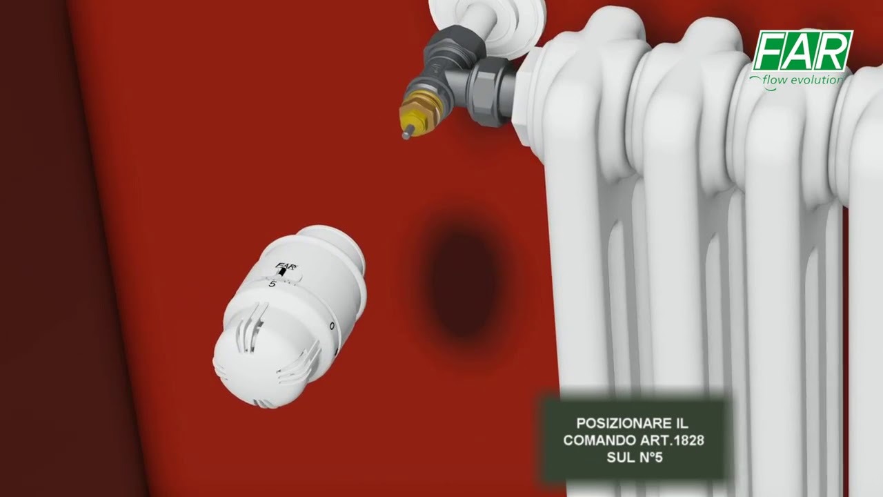 Comando Termostatico Far Art  1828