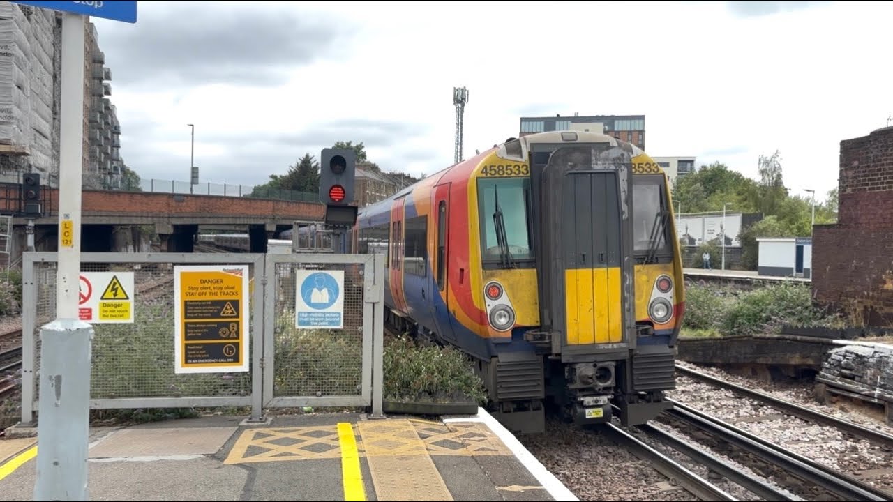 Class 458/5 | South Western Railway | Ride | London Waterloo ➡️ Clapham Junction 