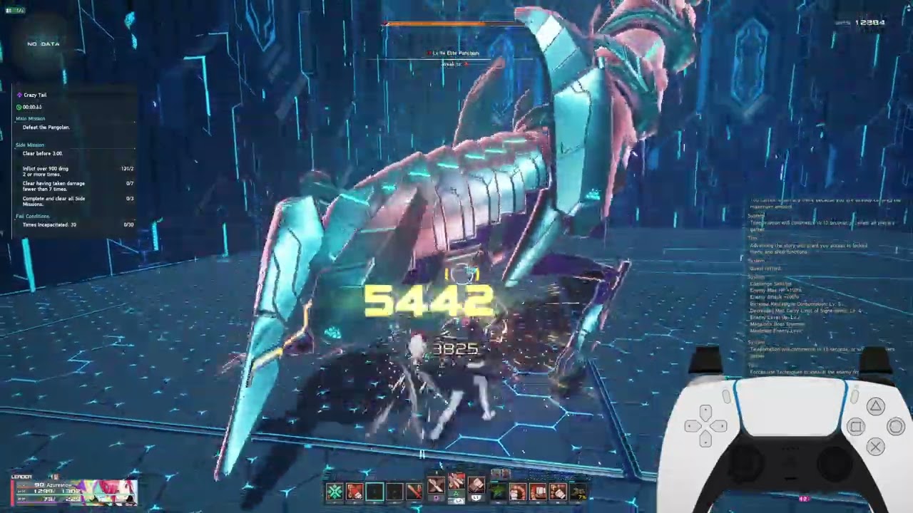 [PSO2NGS] Crazy Tail Arks Record Fi/TE TD/Knuckles 1:39