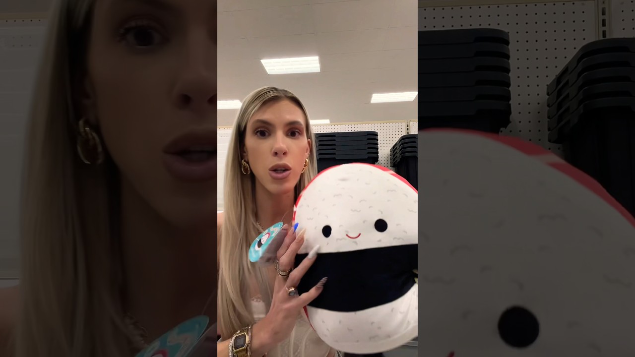 Did not anticipate this squishmallow dilemma at target 😅😂 Have you guys seen these ones? #MomVlogs