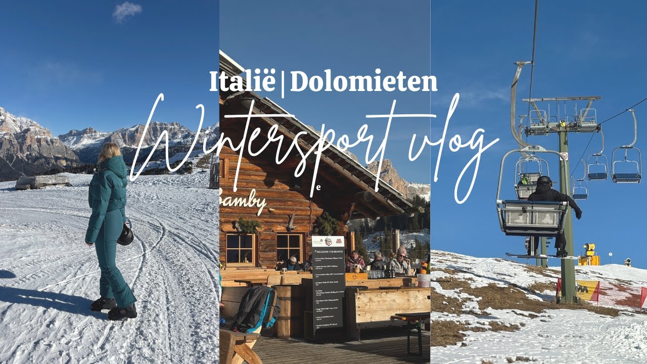 Wintersport vlog 2026 | Dolomieten