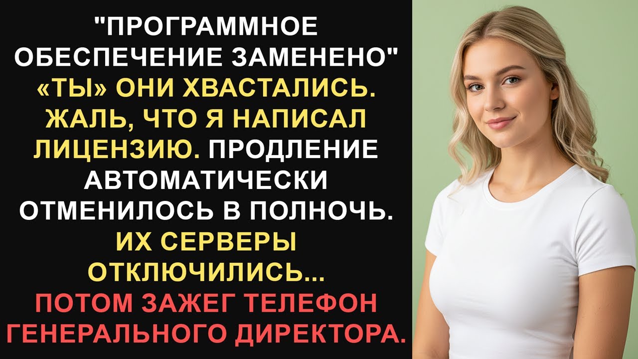Они сказали: «Программное обеспечение заменило вас». Я заставил программное обеспечение исчезнуть.