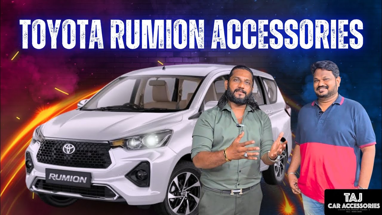 ✅️ Toyota Rumion Accessories installed 🔥 #customerreview #tajcaraccessories #caraccessories #rumion